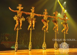 Cirque du Soliel - Totem - Monocycles
