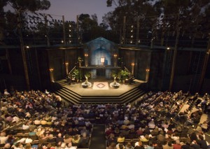 Shakespeare Festival - Lowell Davies at the Old Globe Theatre