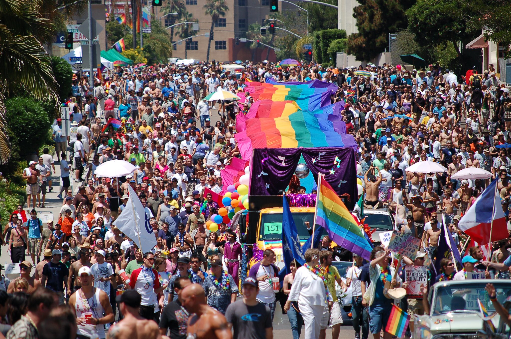 San Diego LGBT Pride Parade and Festival San Diego Travel Blog