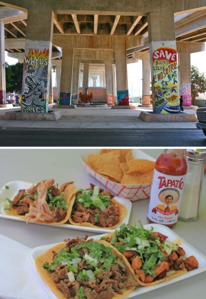 Bridge Murals and Tacos