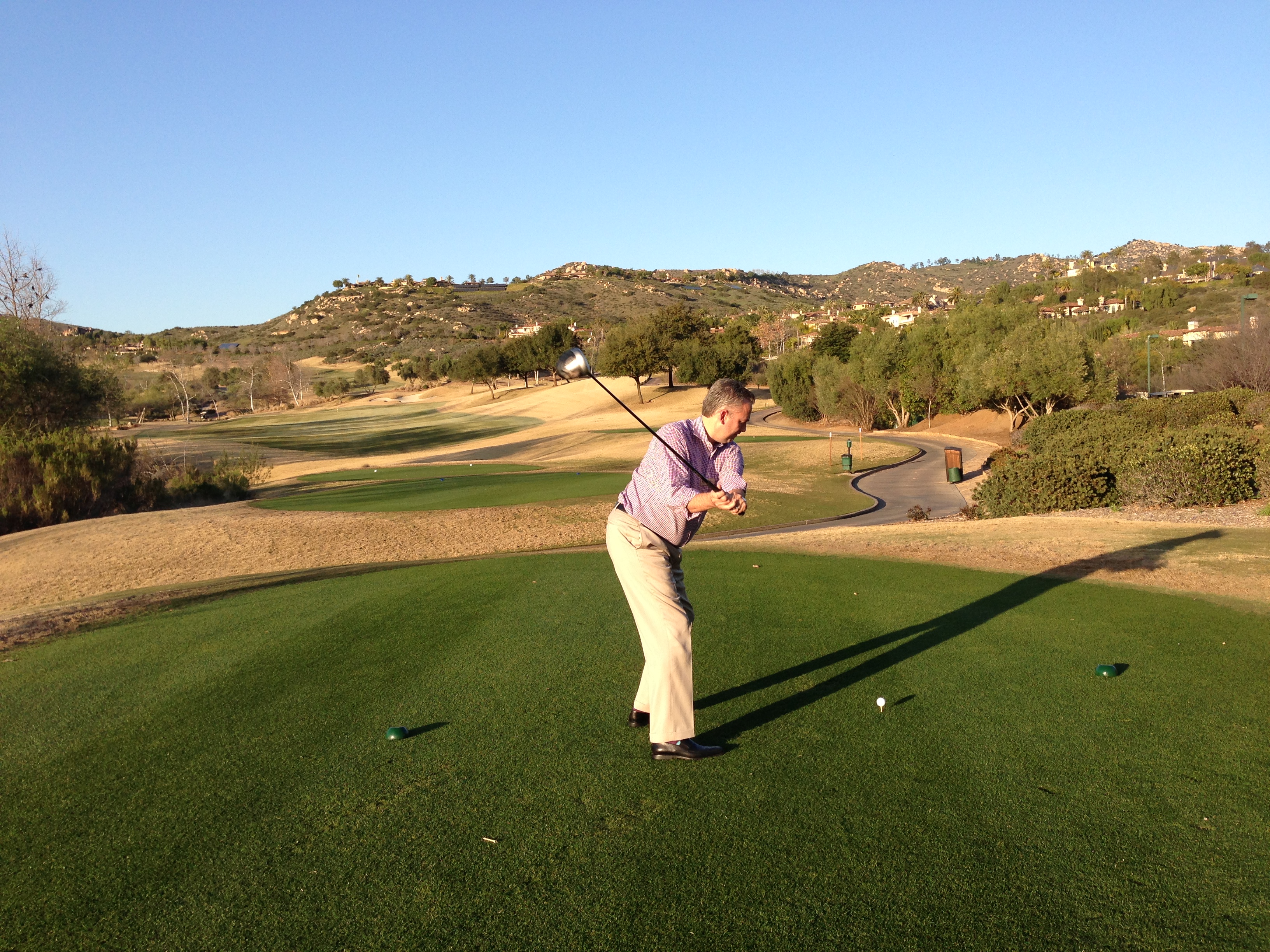 Maderas Golf Club - Hole 1, Par 4 - San Diego Travel Blog
