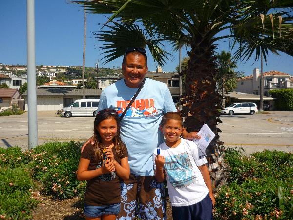 Family Geocaching in La Jolla Shores