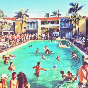 san diego hotel pool party
