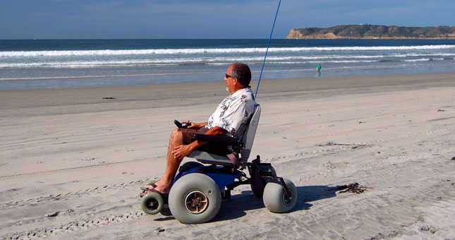 powered beach wheelchairs