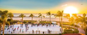 Skating by the Sea at the Hotel del Coronado