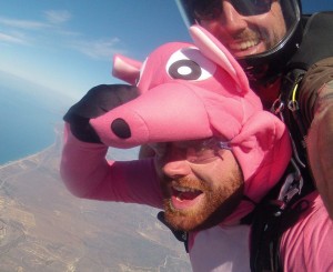 Flying Pig - Tsunami Skydivers of Oceanside