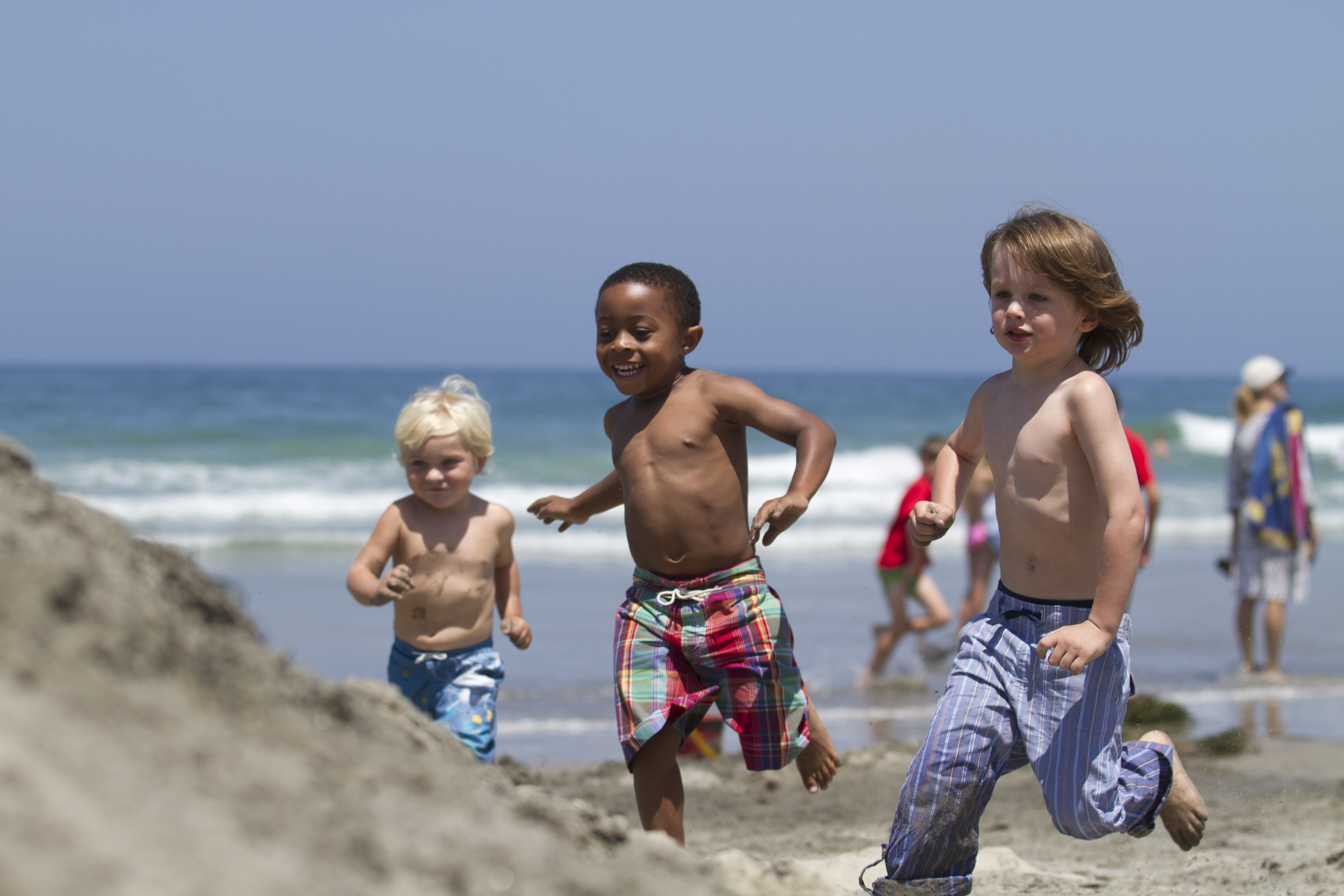 Пляж дети нудисты