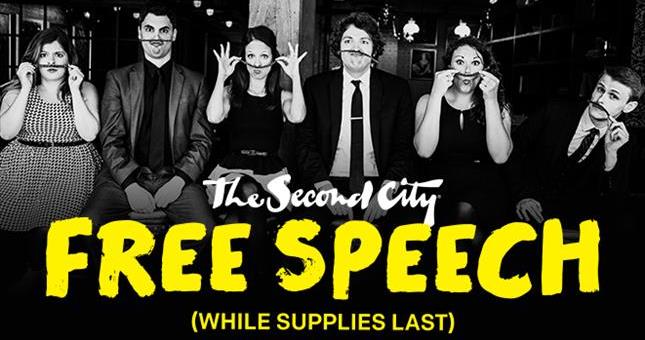 The Second City's Free Speech!
