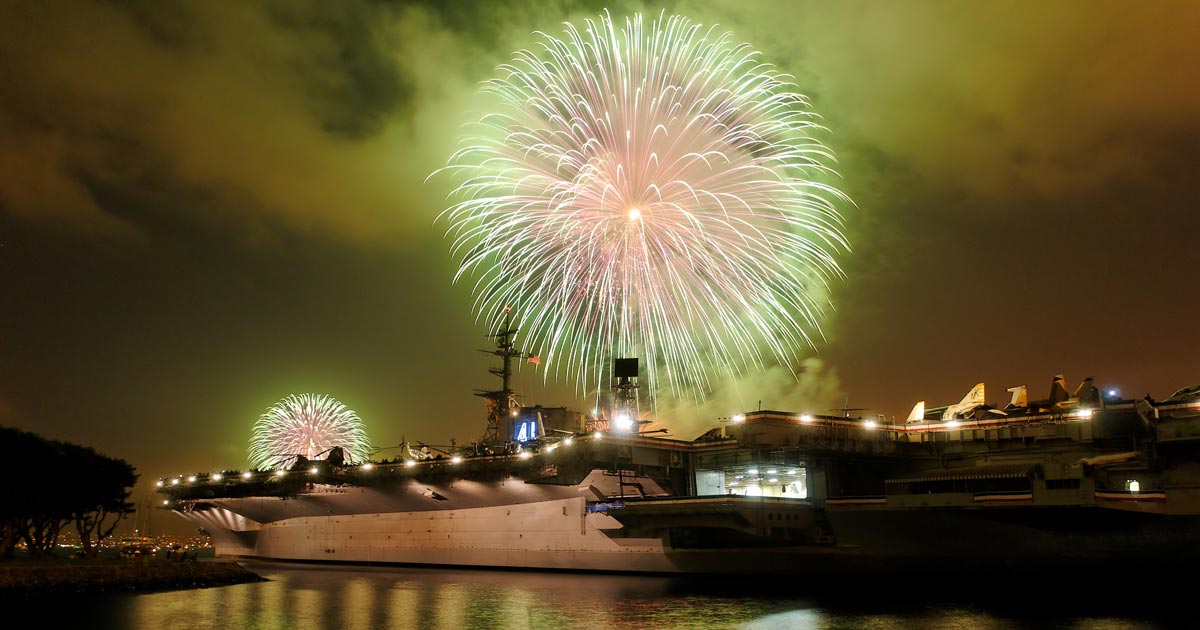 Big Bay Boom Over the USS Midway - Top Things to Do in San Diego
