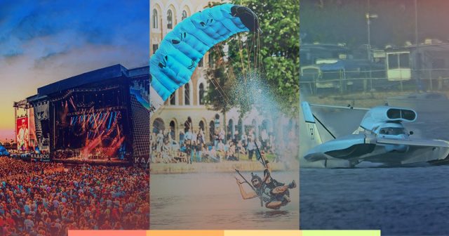 One Awesome Weekend in San Diego - KAABOO, SWOOP, BAYFAIR