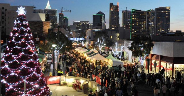 Little Italy Tree Lighting & Christmas Village - Top Things to Do in San Diego