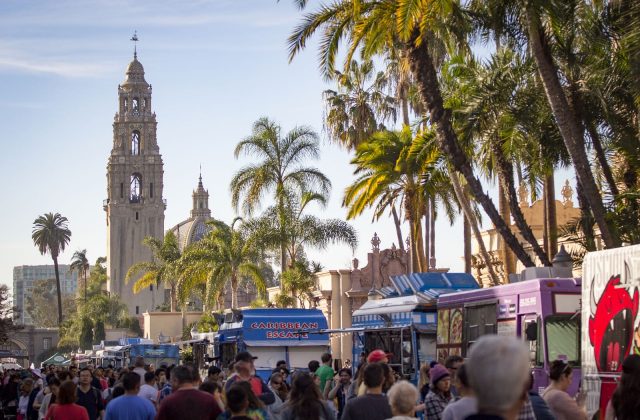 Food Truck Fridays in Balboa Park