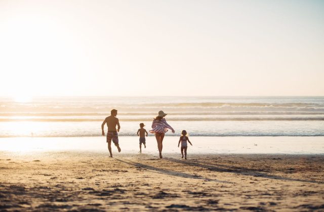 Family on La Jolla Beach - Top Things to Do in San Diego