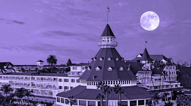 Halloween Happenings and a Full Moon over the Hotel del Coronado