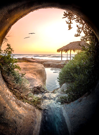 Windansea Beach at Sunset