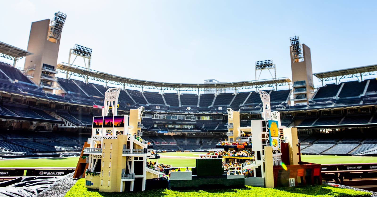 LEGOLAND's Petco Park model at Petco Park for the new San Diego Miniland launching this Spring