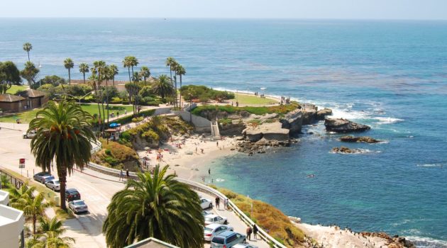 La Jolla Cove is a great beach for families