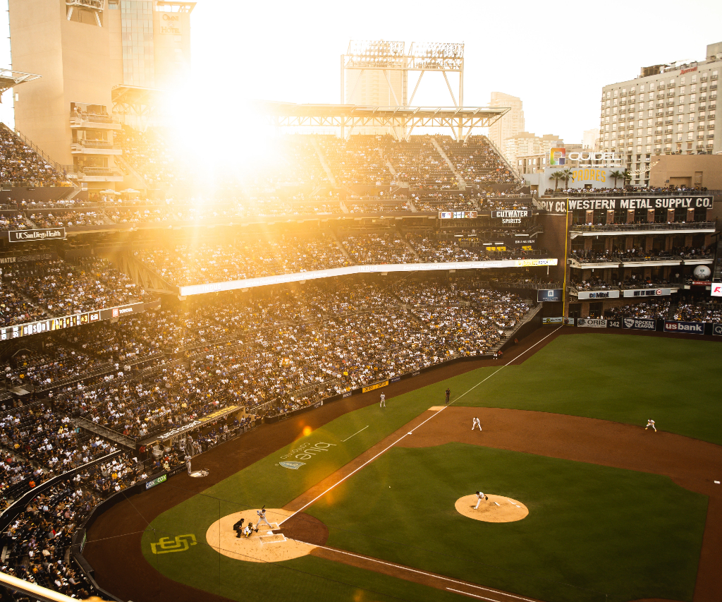 petco park sunset
