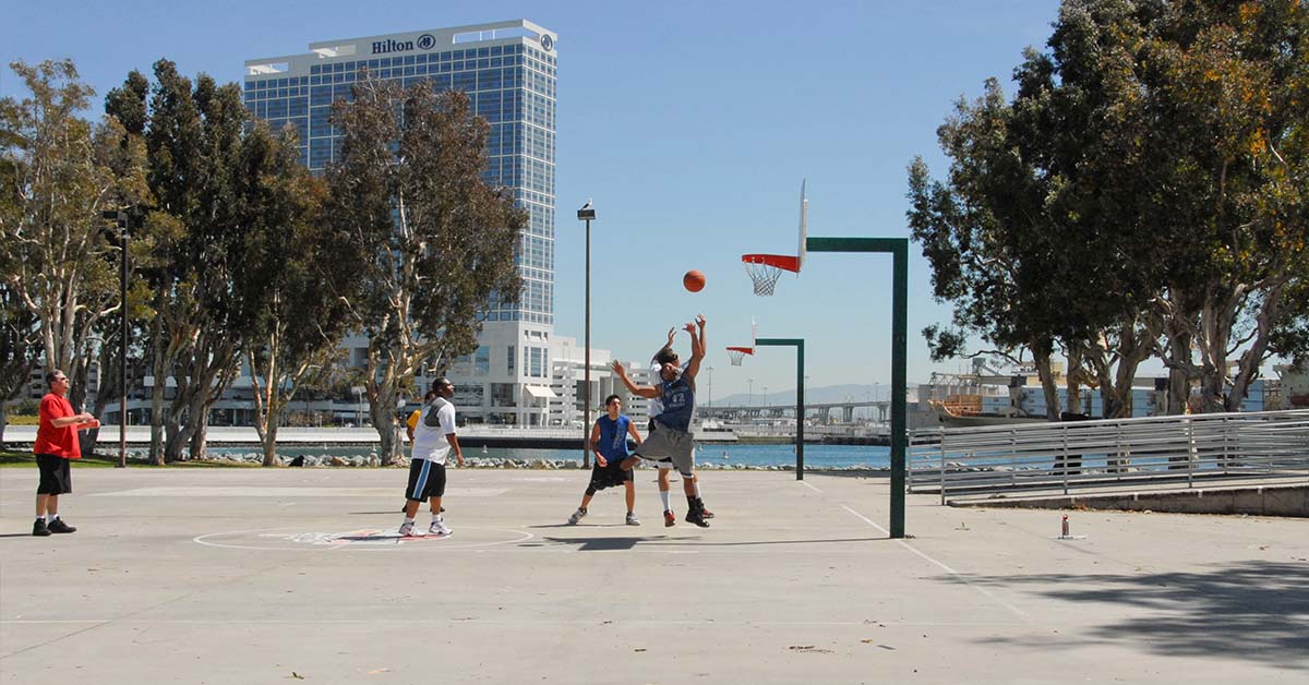5 of San Diego s best waterfront basketball courts 5 of San Diego s best waterfront basketball courts