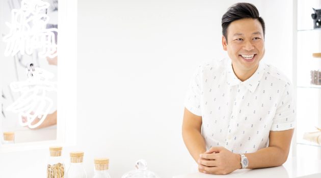 A headshot of Cristian Liang, a San Diego restaurateur