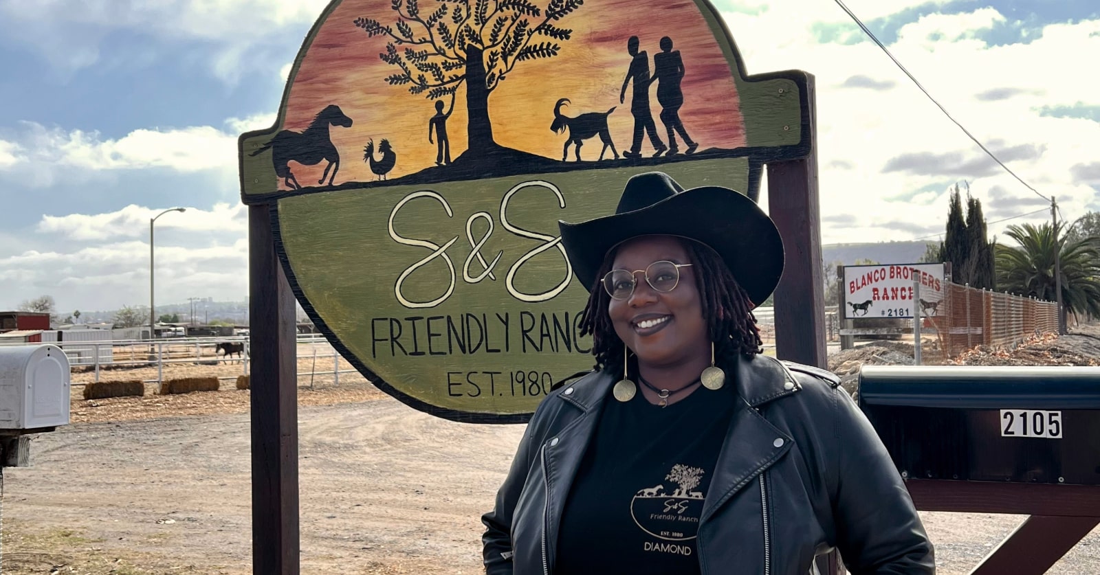 Diamond Wallace-Brandon with S&S Friendly Ranch